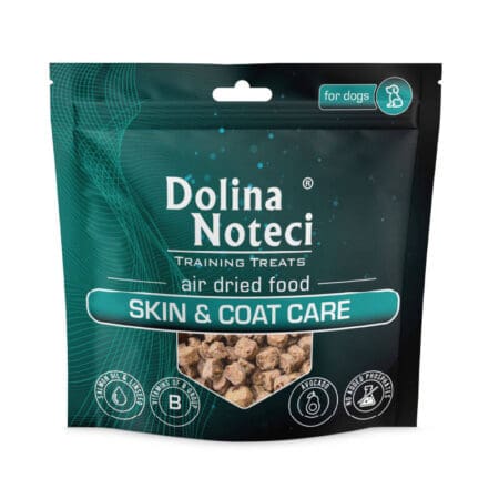 Dolina Noteci Premium Air Dried Training Treats Skin & Coat Care dog training treats 130 g