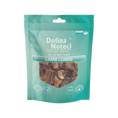 Dolina Noteci - Natural Dog Treats 100% Lamb Lungs