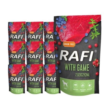 Dolina Noteci RAFI Game Flavour 10 sachets for dogs *300 g