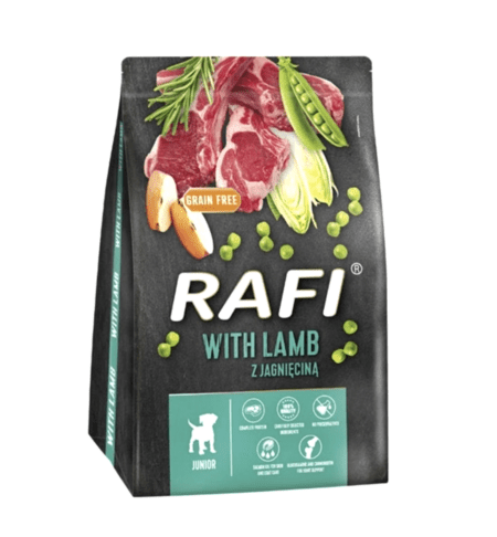 Dolina Noteci Rafi Dry Food For Junior Dogs - Lamb 3kg