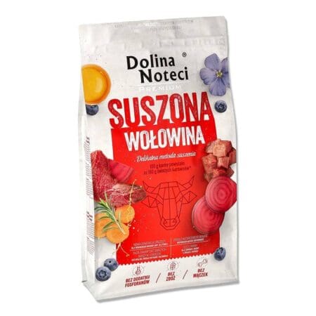 Dolina Noteci Premium Beef Air Dried Dog Food 9 kg
